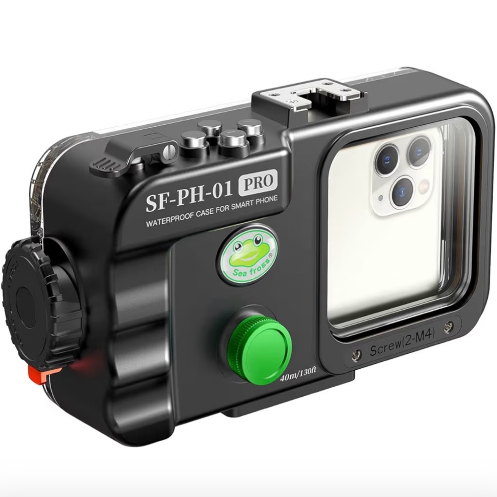 Waterproof Smartphone Case - Black